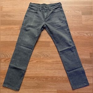 Levis 511 Jeans Mens 32x32 Slim Fit Denim Pants Grey